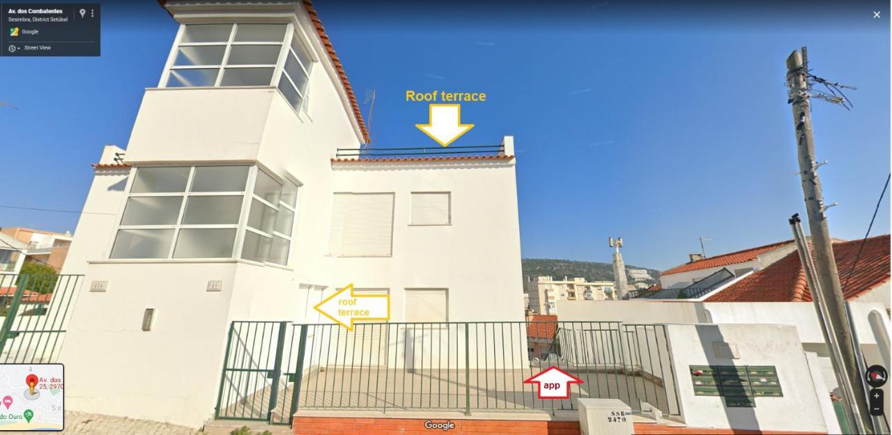 Casa Mar E Sol, New Apartment Near The Beach With Balcony Sesimbra Exterior photo